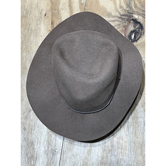 RAG & BONE NY FLOPPY BRIM FELTED WOOL FEDORA HAT BROWN WOMEN\'S SIZE S main image 6